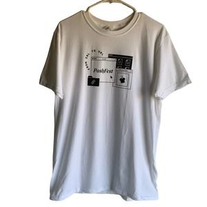 Gildan Poshmark Poshfest 2020 White Shirt Size Large